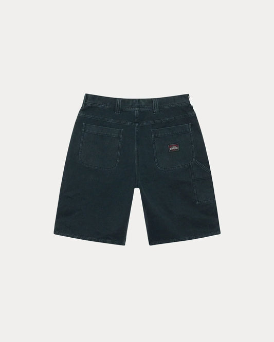 STUSSY WASHED CANVAS WORK SHORT