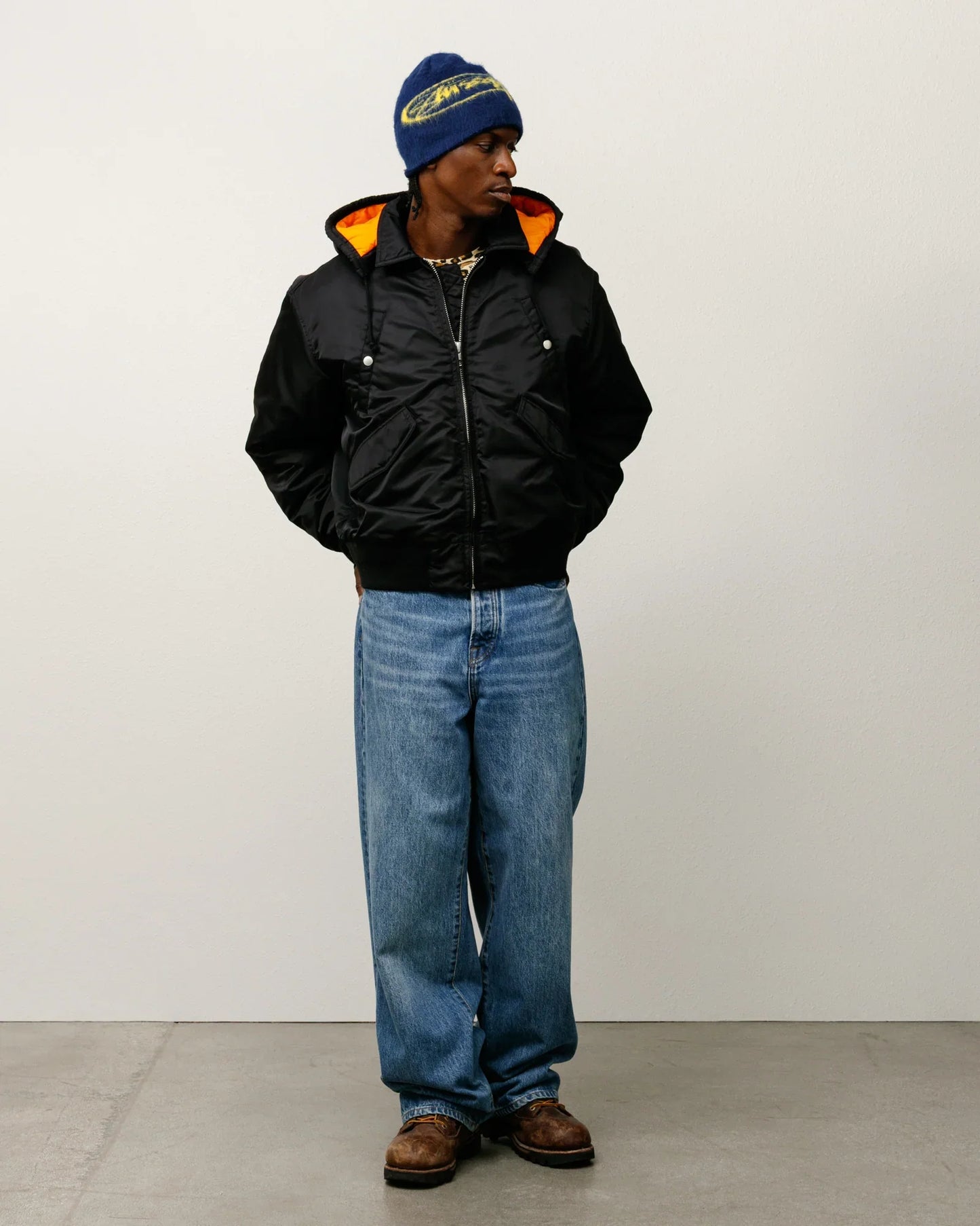 STUSSY FLIGHT BOMBER