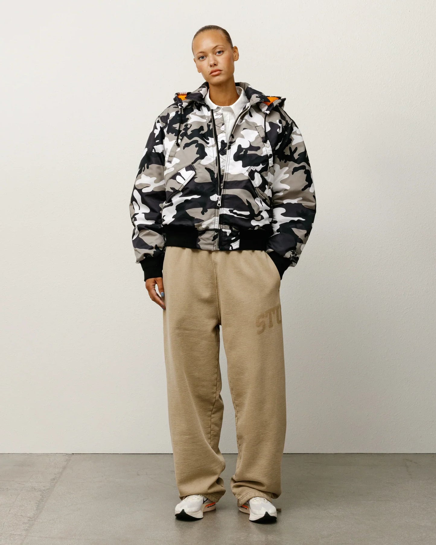 STUSSY FLIGHT BOMBER