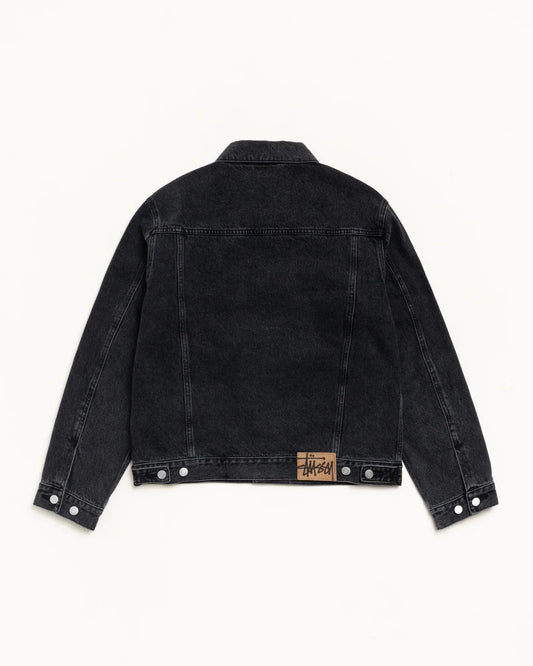 STUSSY LINED DENIM TRUCKER JACKET