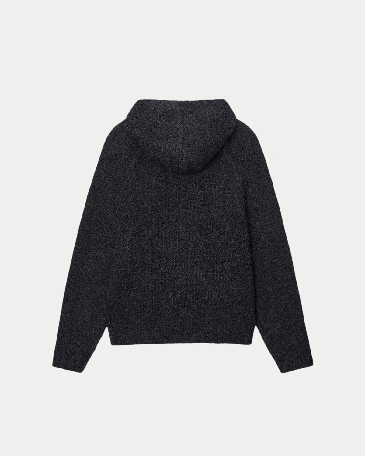 STUSSY CHUNKY KNIT ZIP HOODIE