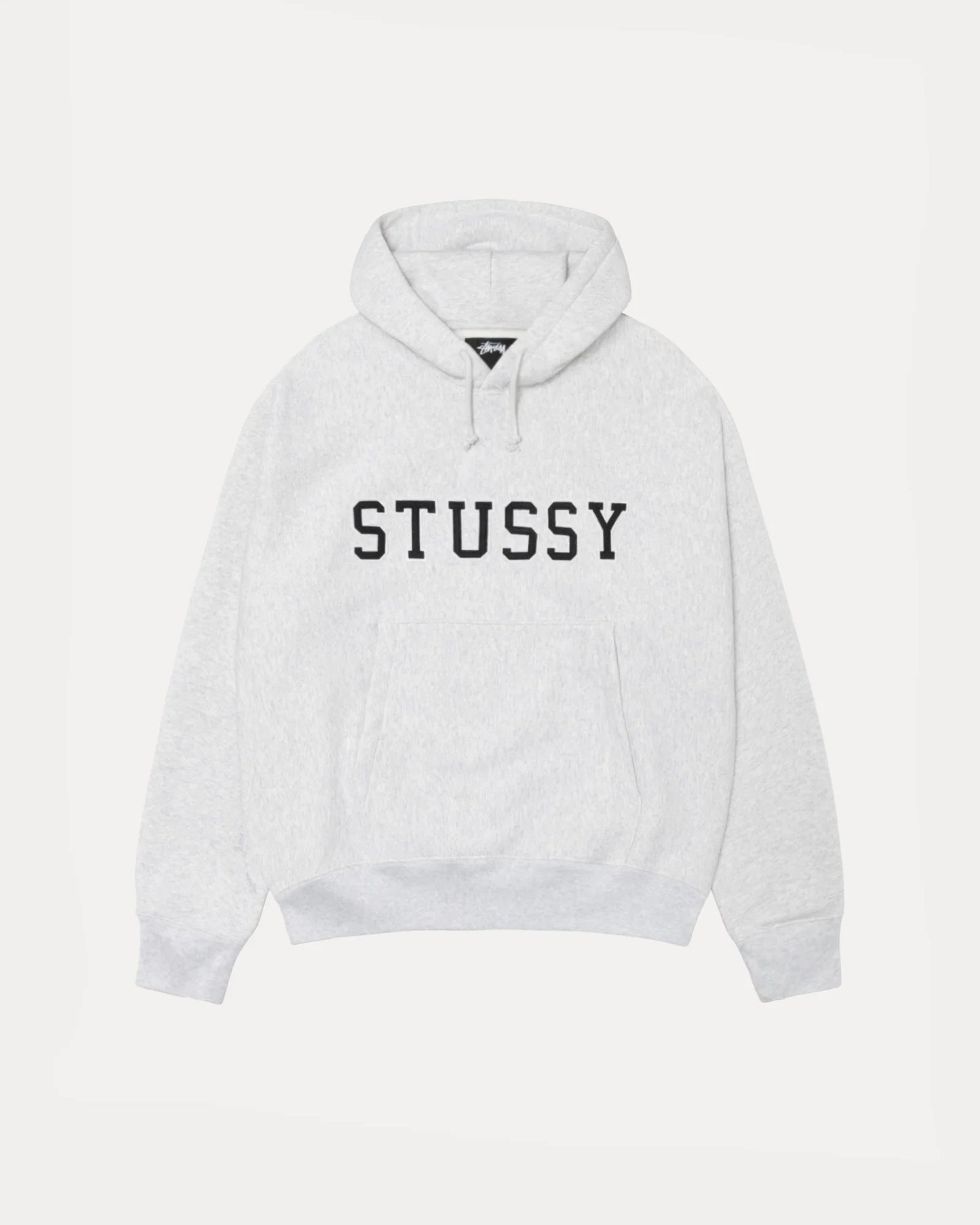 STUSSY FELT APPLIQUE HOODIE
