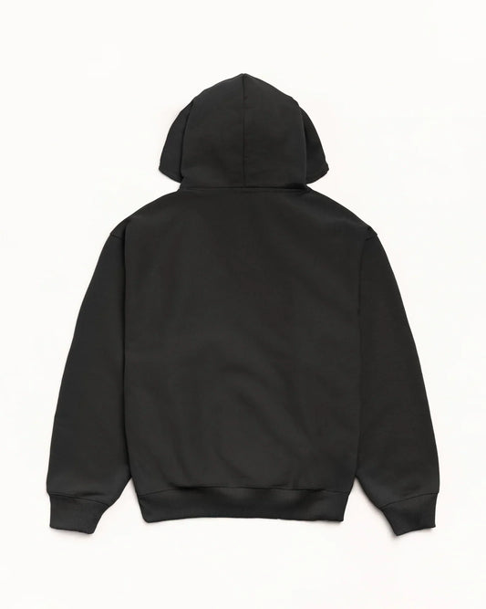 STUSSY DOUBLE STRIPE EMBROIDERED HOODIE