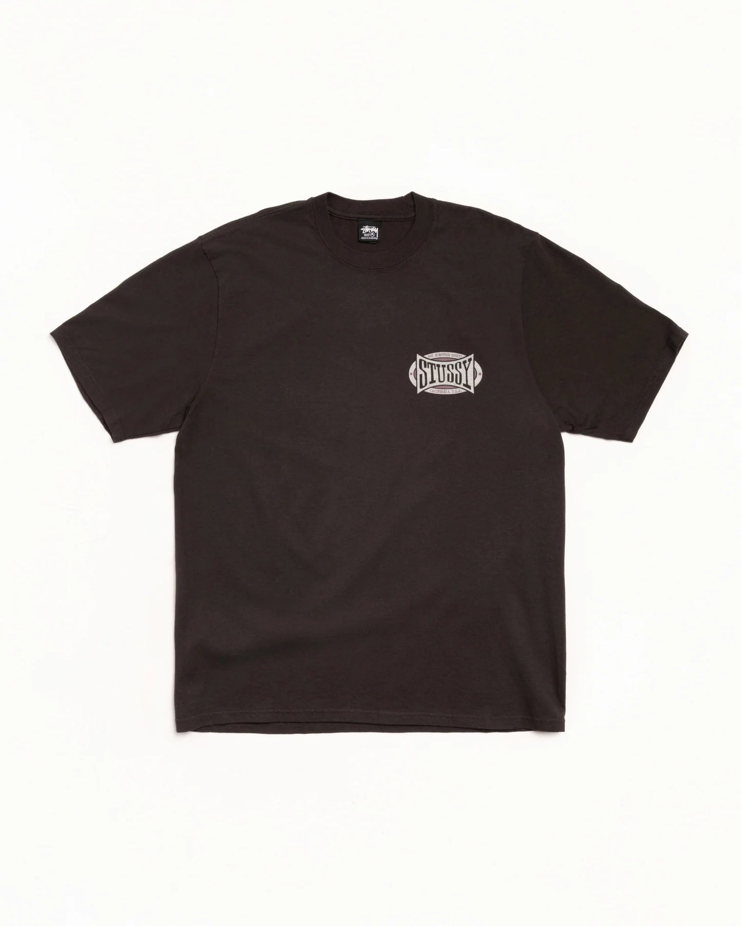 STUSSY CHAMPION OVAL TEE PIGMENT DYED