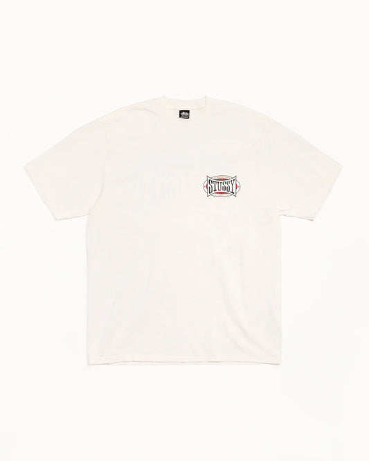 STUSSY CHAMPION OVAL TEE PIGMENT DYED