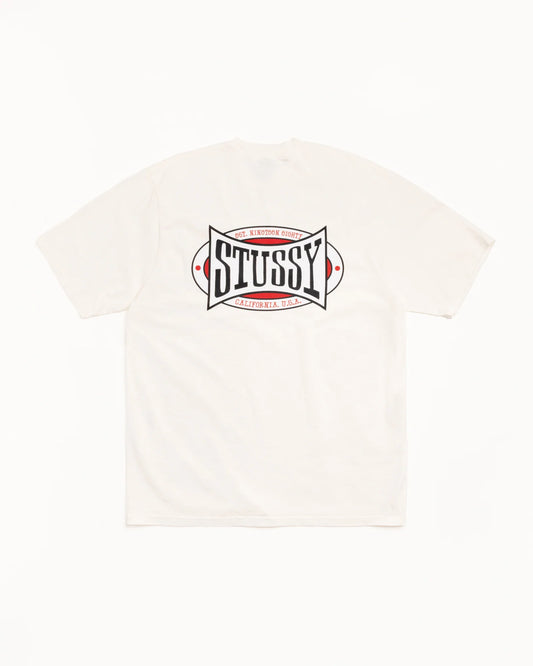 STUSSY CHAMPION OVAL TEE PIGMENT DYED