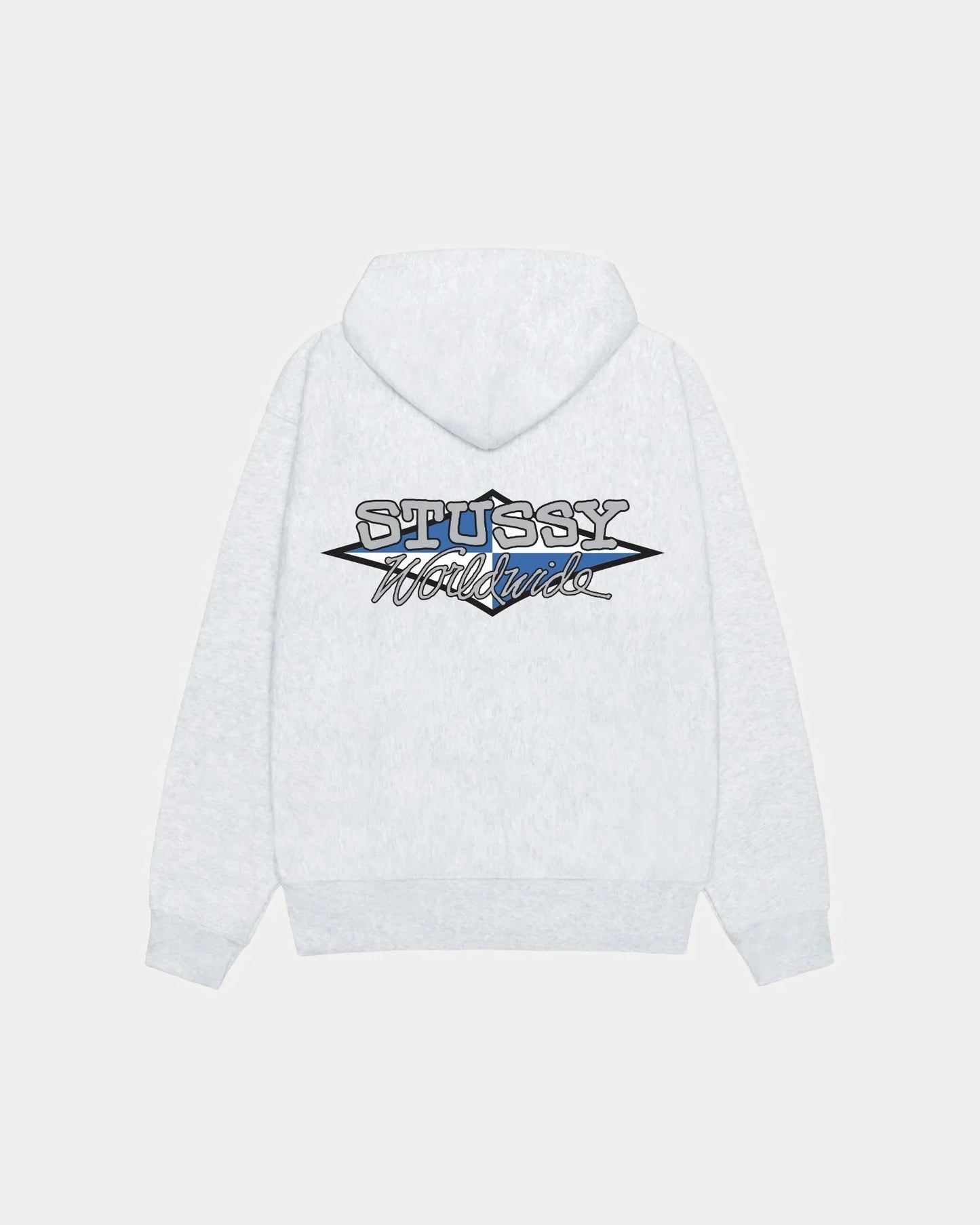 STUSSY WORLDWIDE DIAMOND HOODIE