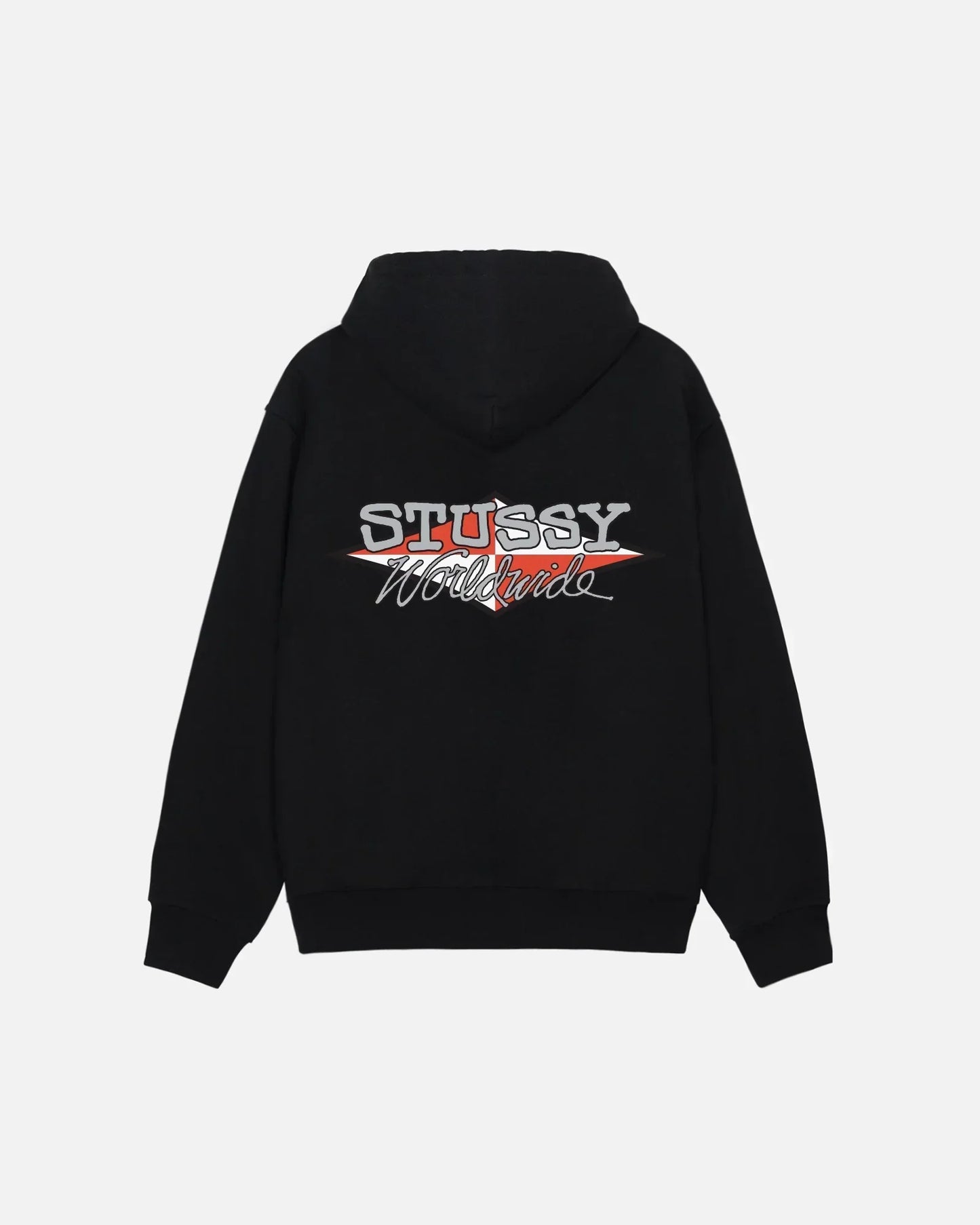STUSSY WORLDWIDE DIAMOND HOODIE