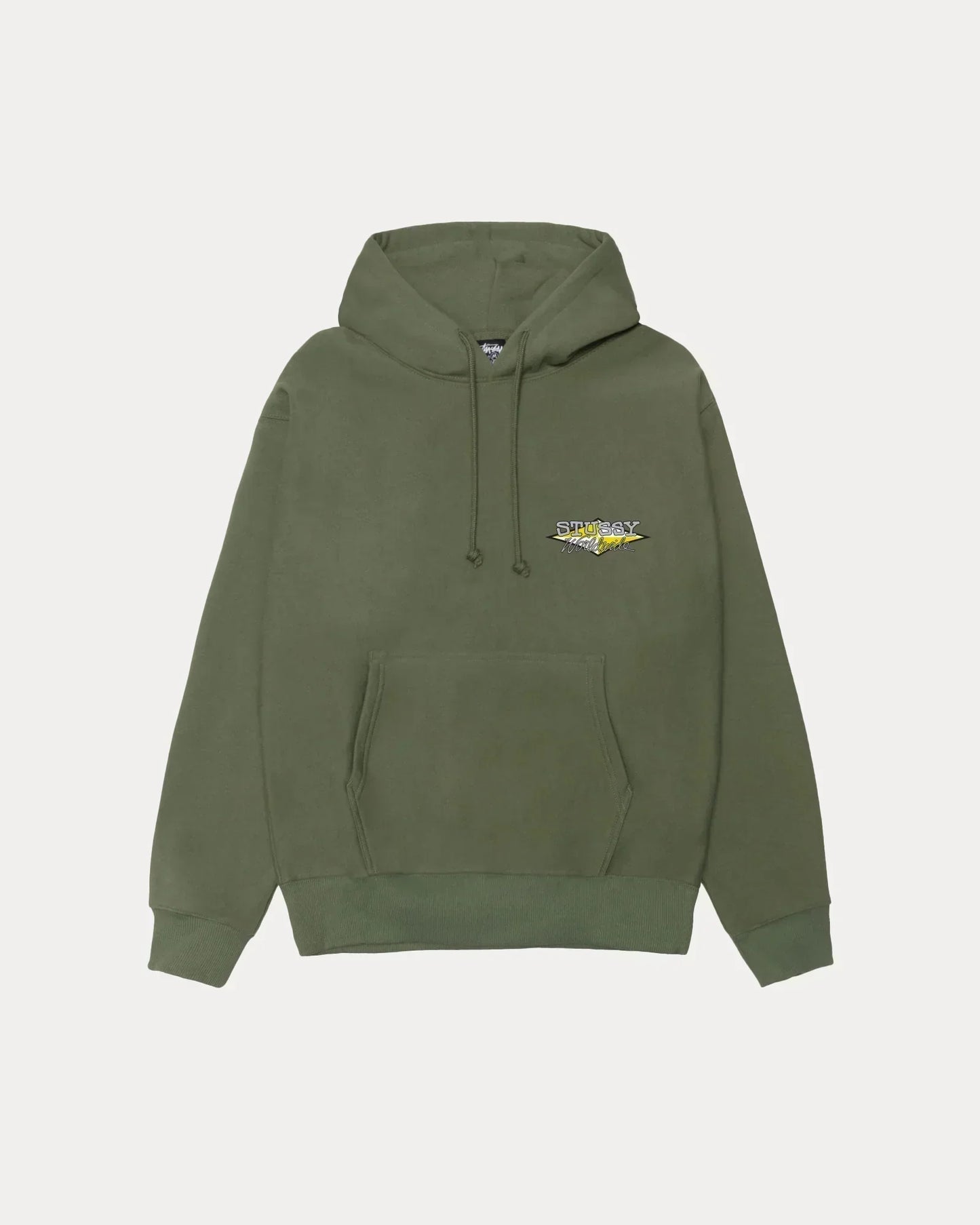 STUSSY WORLDWIDE DIAMOND HOODIE