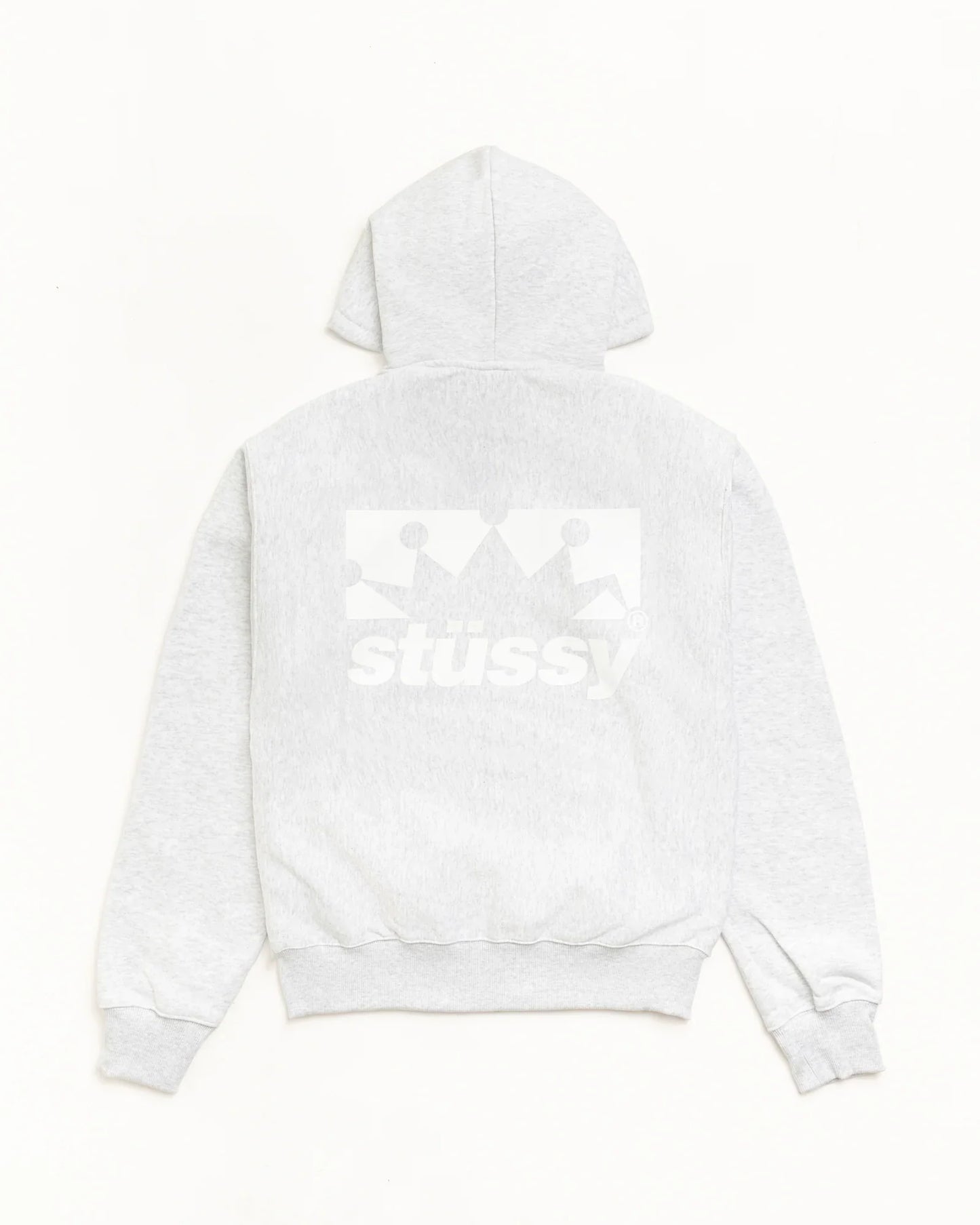 STUSSY BOX CROWN ZIP HOODIE