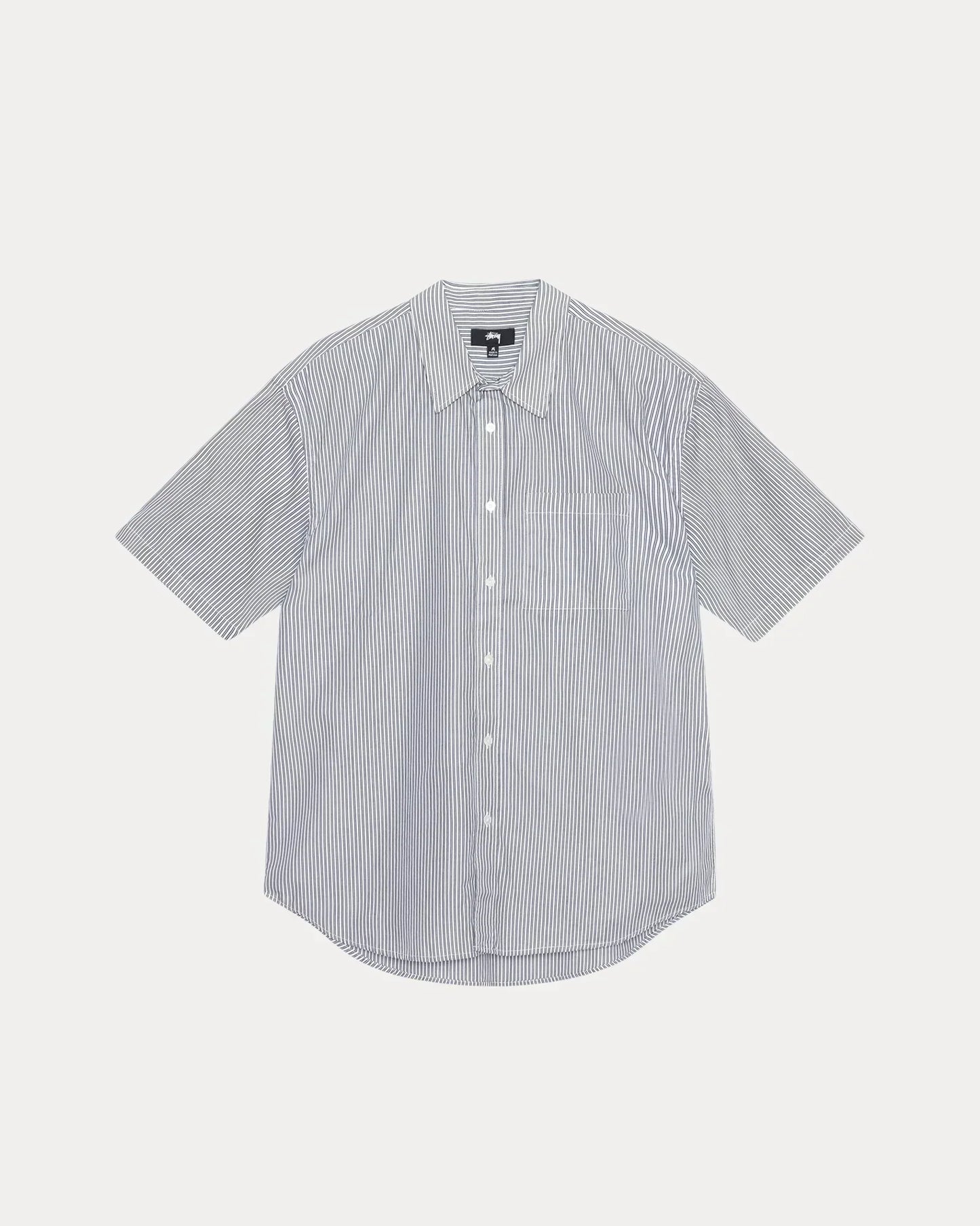 Stussy Boxy SS Shirt 8 Ball Stripe
