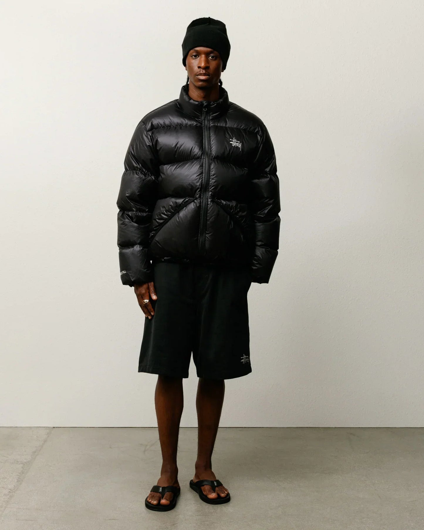 STUSSY MICRO RIPSTOP DOWN JACKET