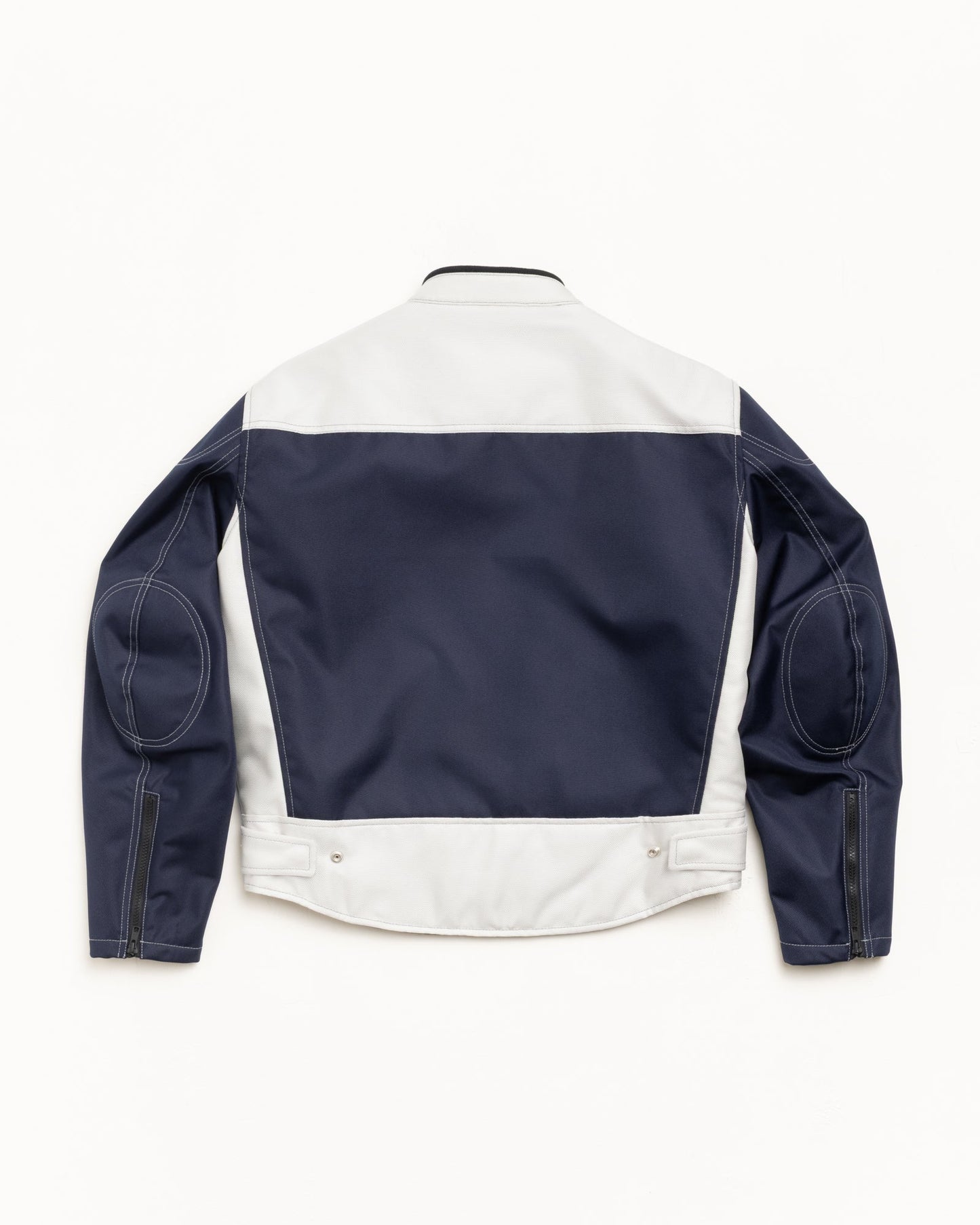 STUSSY MOTO JACKET NAVY