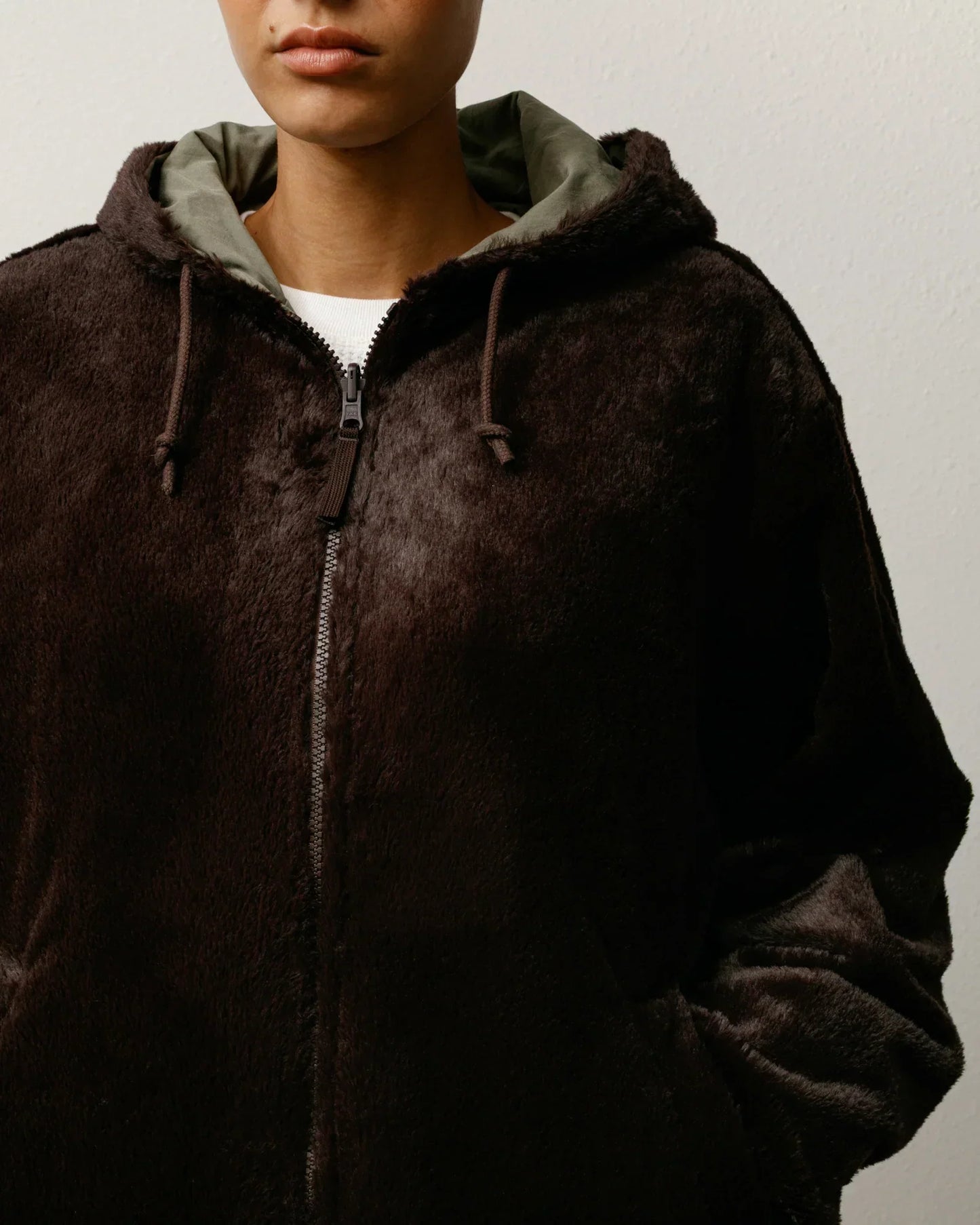 STUSSY REVERSIBLE HOODED JACKET