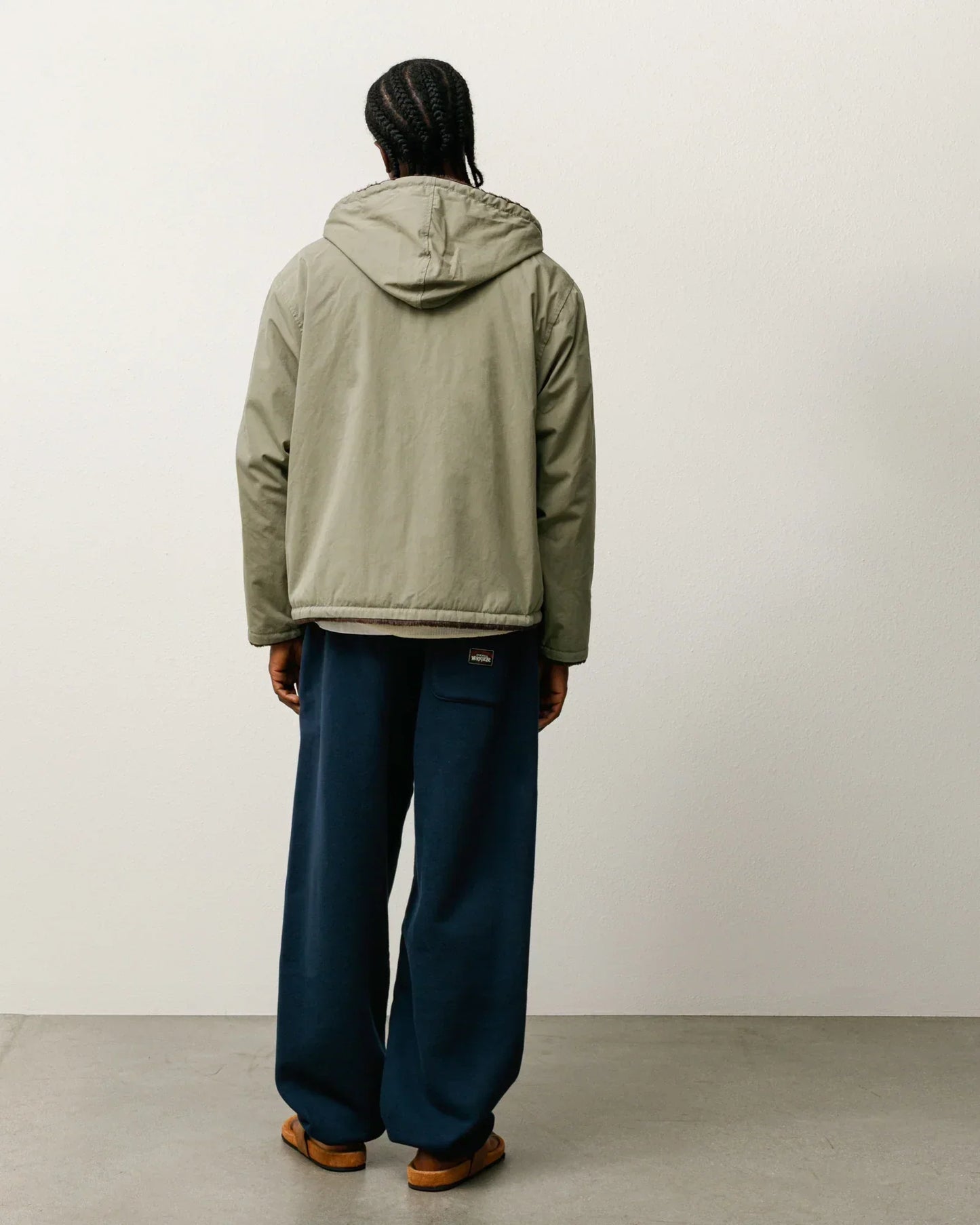 STUSSY REVERSIBLE HOODED JACKET