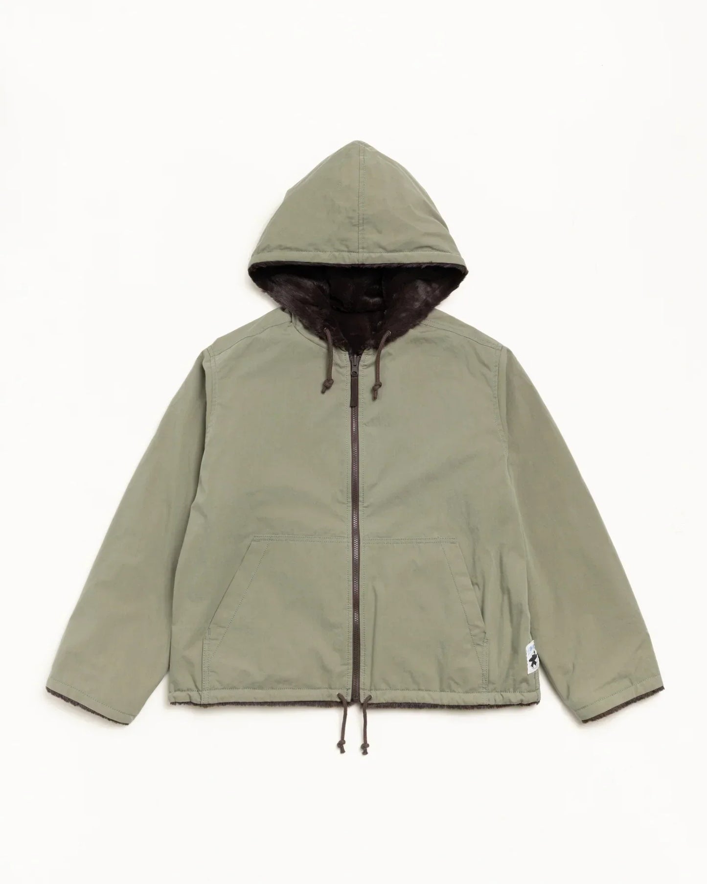 STUSSY REVERSIBLE HOODED JACKET