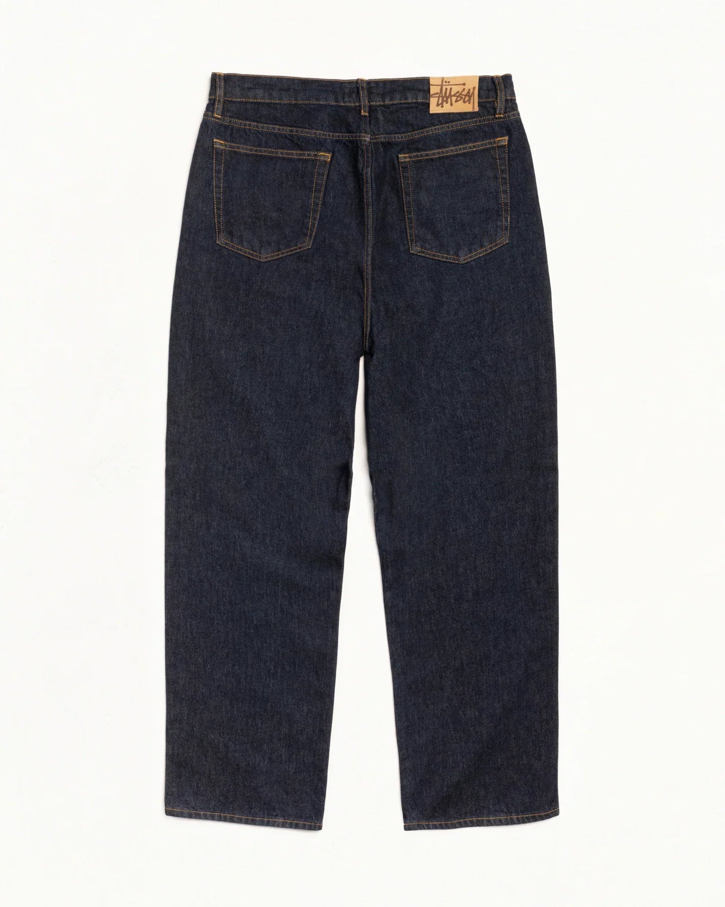 STUSSY BIG OL' JEAN DENIM RINSED INDIGO