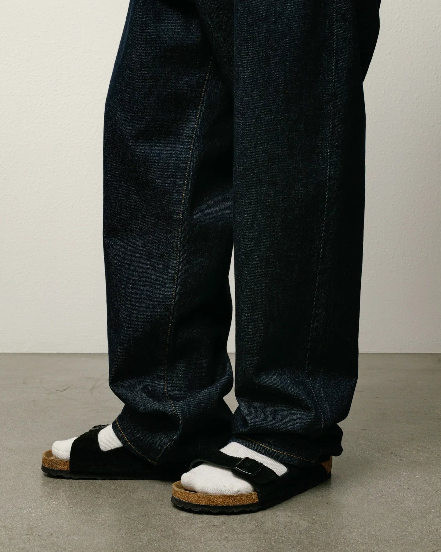 STUSSY BIG OL' JEAN DENIM RINSED INDIGO