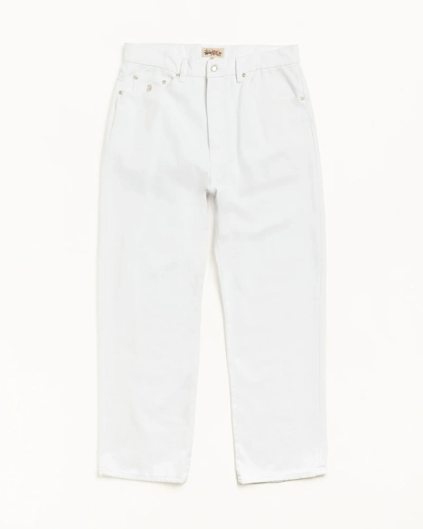 STUSSY BIG OL' JEAN DENIM WHITE