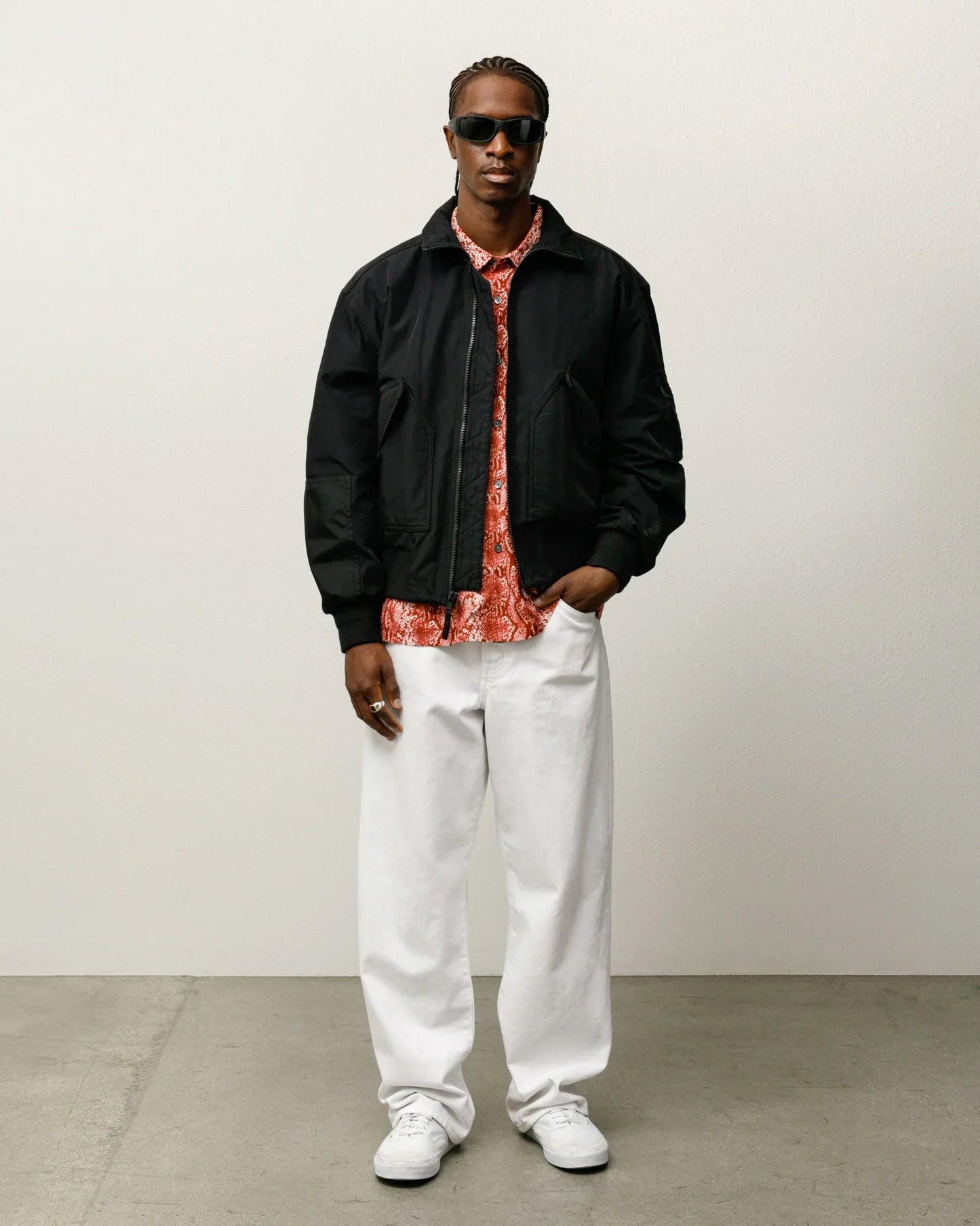 STUSSY BIG OL' JEAN DENIM WHITE