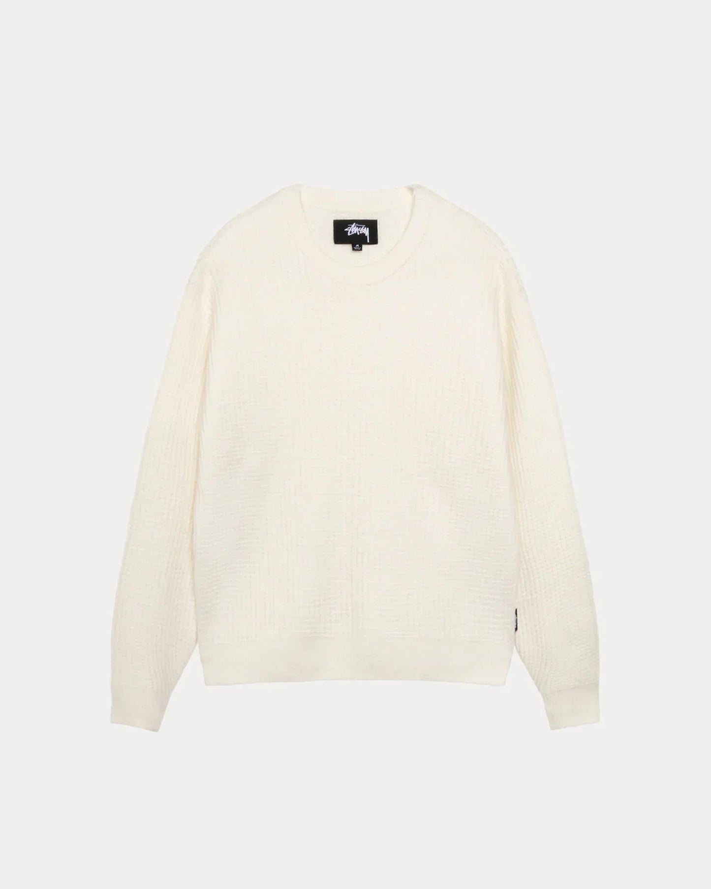 STUSSY WAFFLE CASHMERE CREW