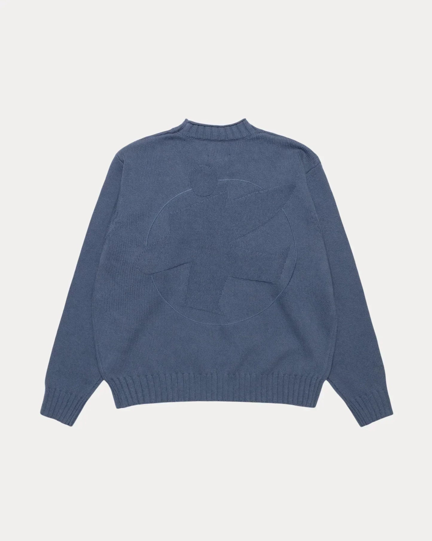 STUSSY SURFMAN MOCK SWEATER