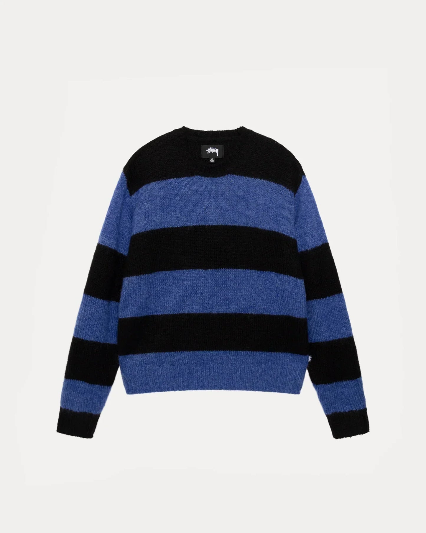 STUSSY BIG STRIPE CREW