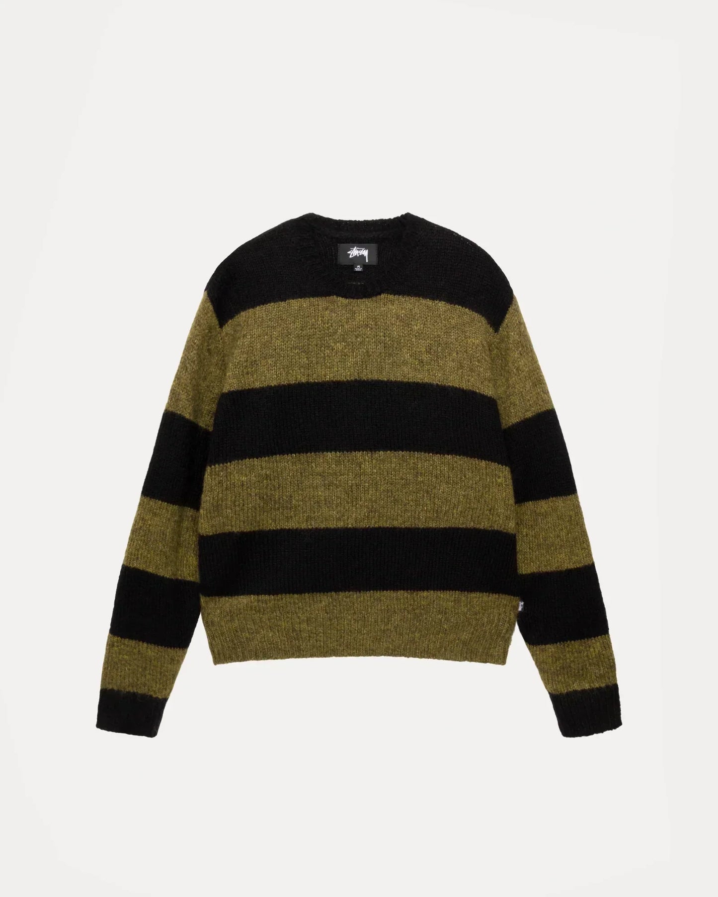 STUSSY BIG STRIPE CREW