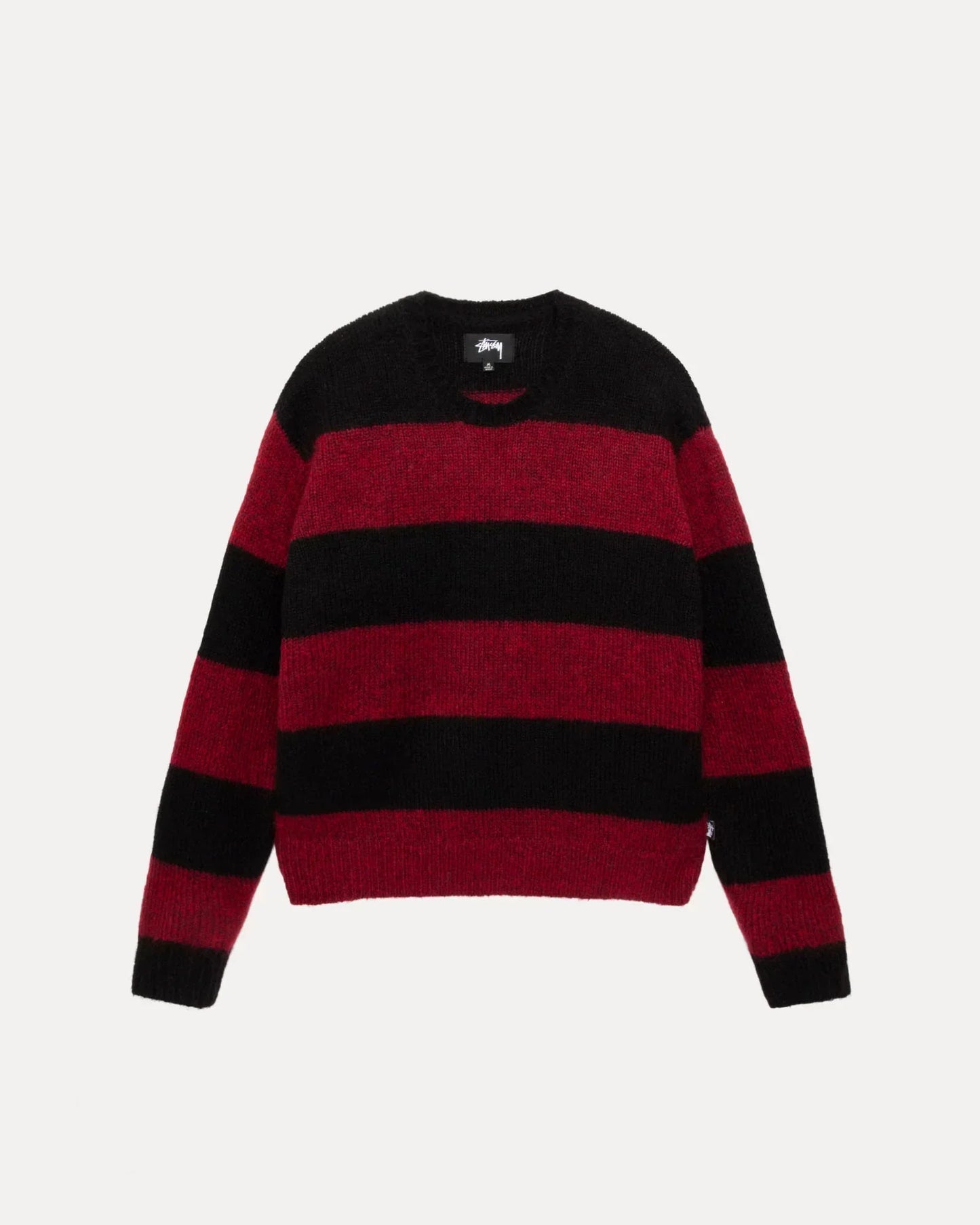 STUSSY BIG STRIPE CREW