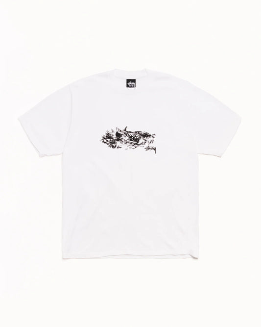STUSSY FAWN TEE