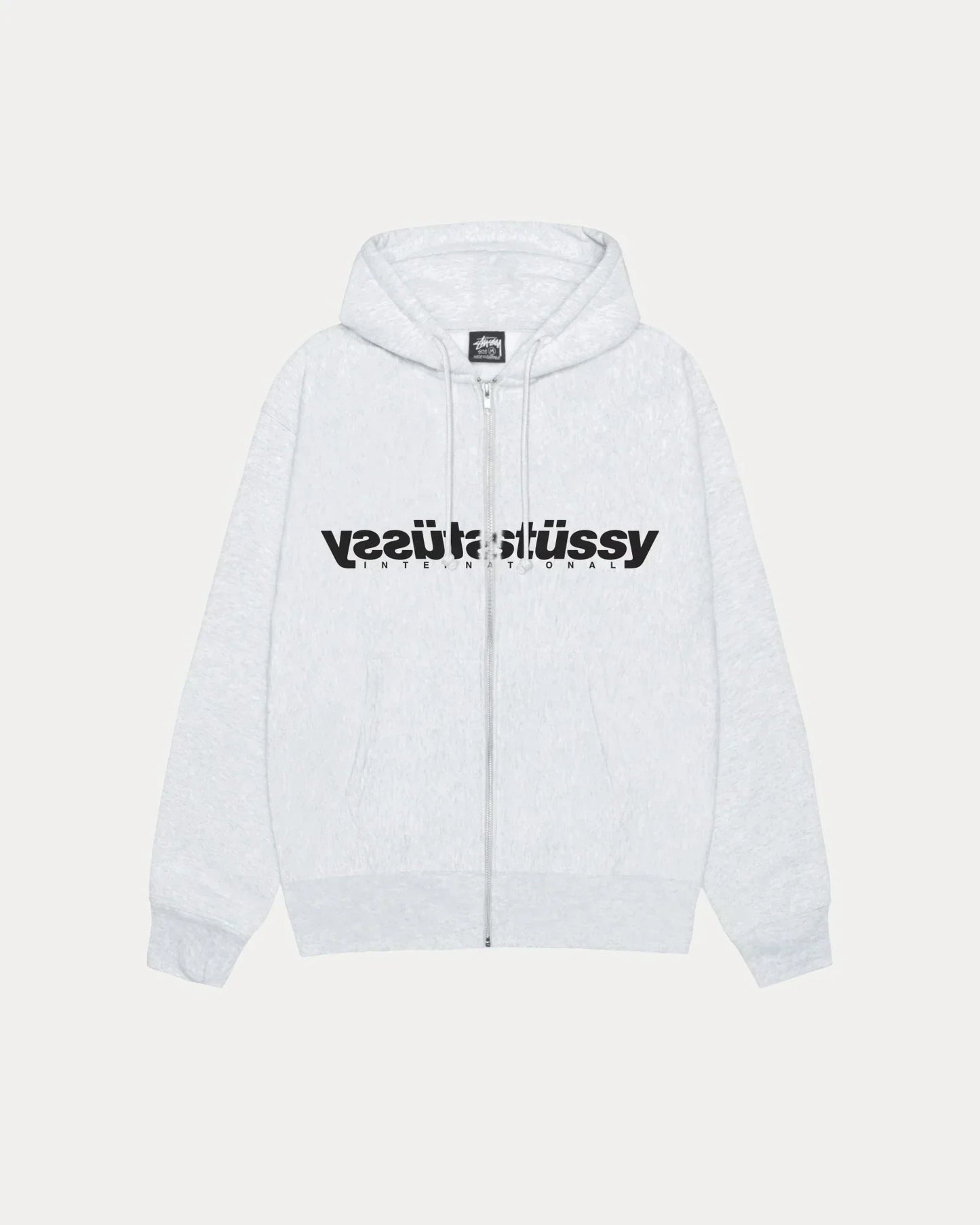 STUSSY MIRROR ZIP HOODIE
