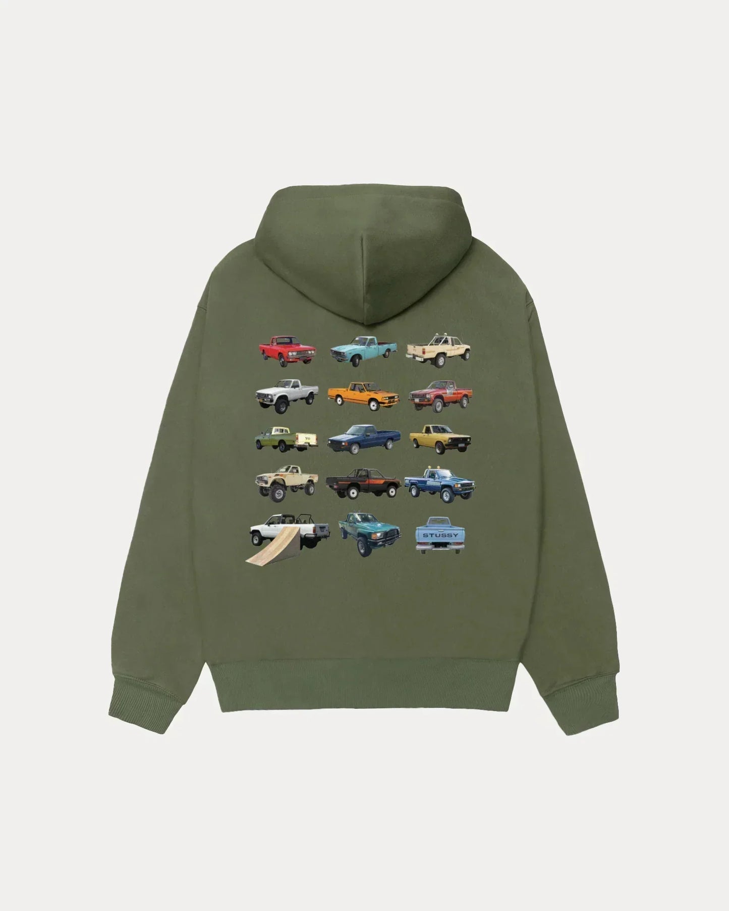 STUSSY PICKUP ZIP HOODIE