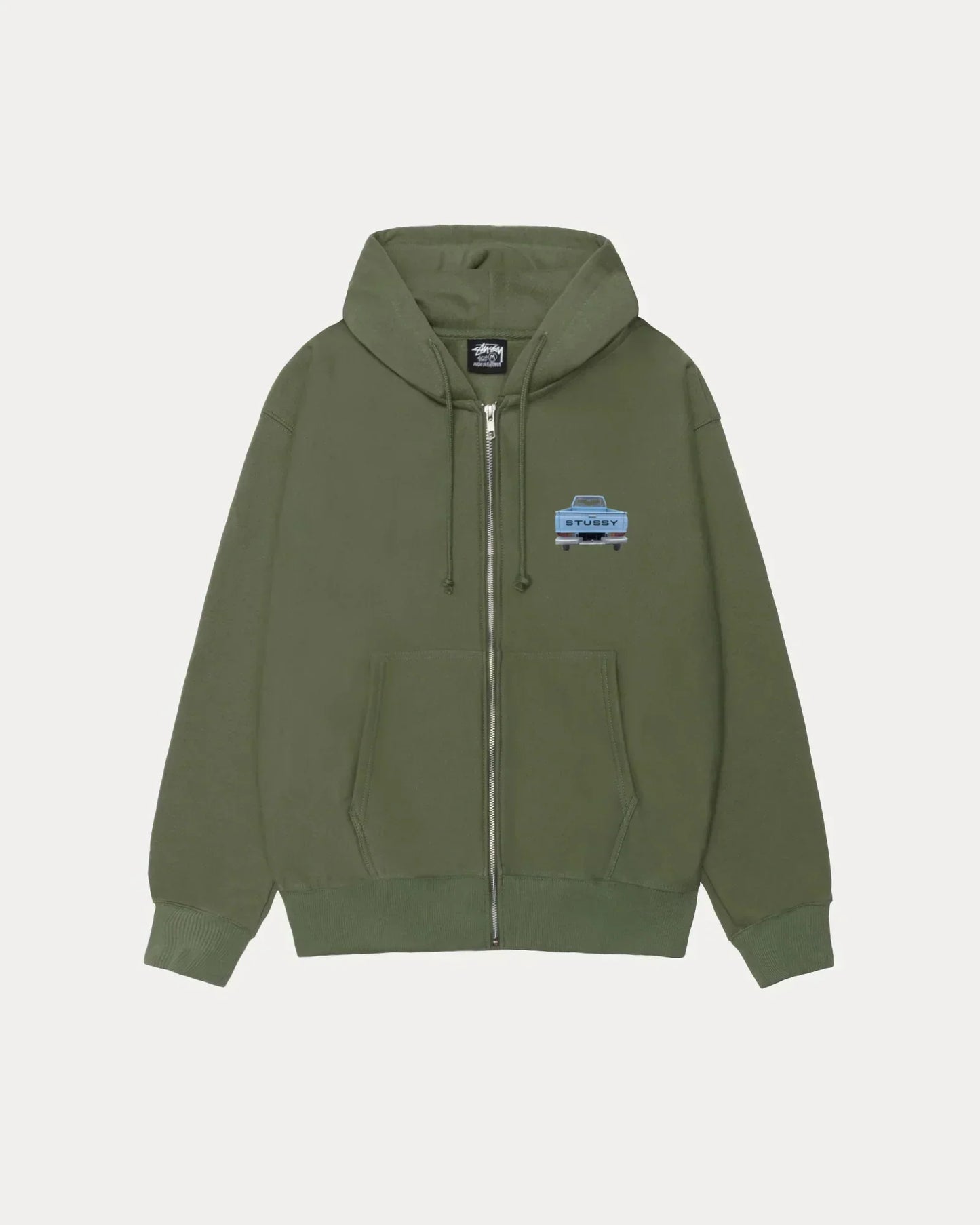 STUSSY PICKUP ZIP HOODIE
