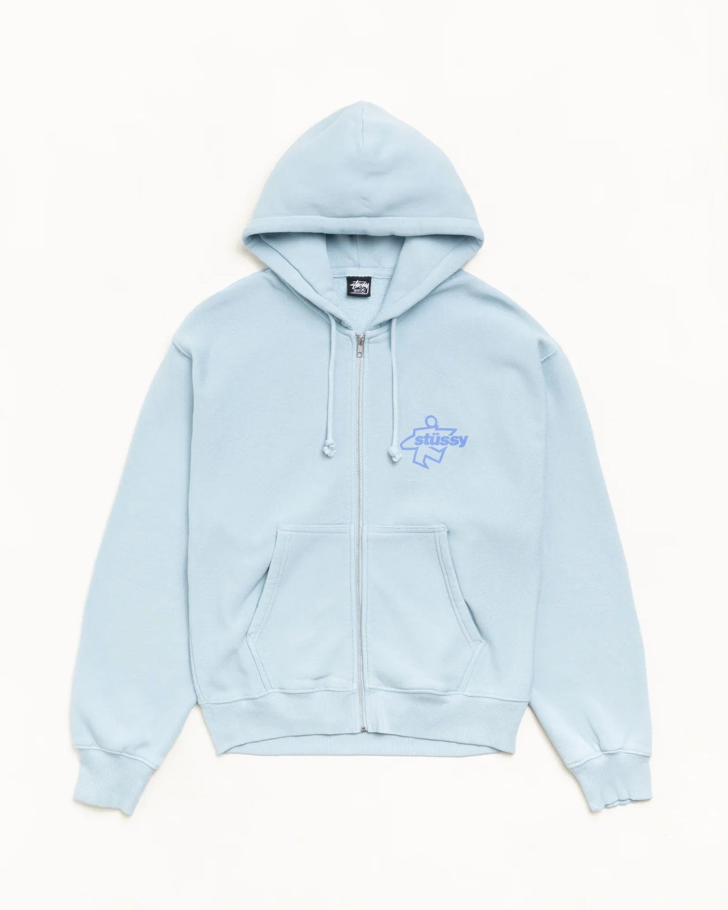 STUSSY SURF SIZE ZIP HOODIE