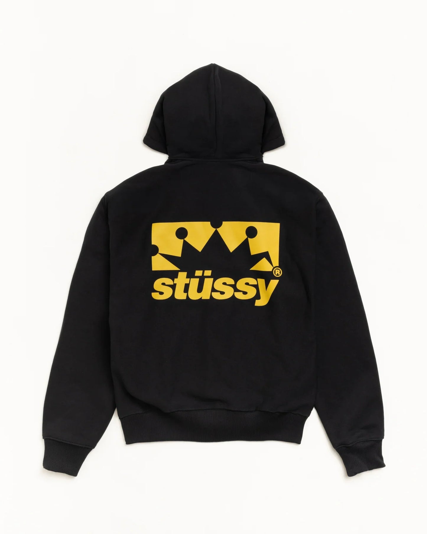 STUSSY BOX CROWN ZIP HOODIE